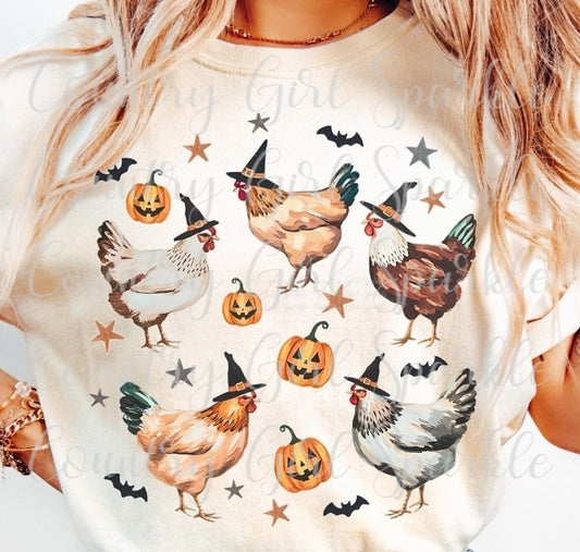 Halloween Chickens