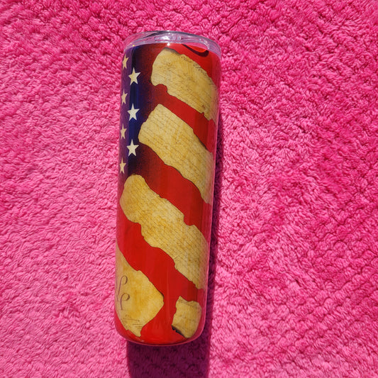 We The Ppl USA 20oz American Flag Tumbler