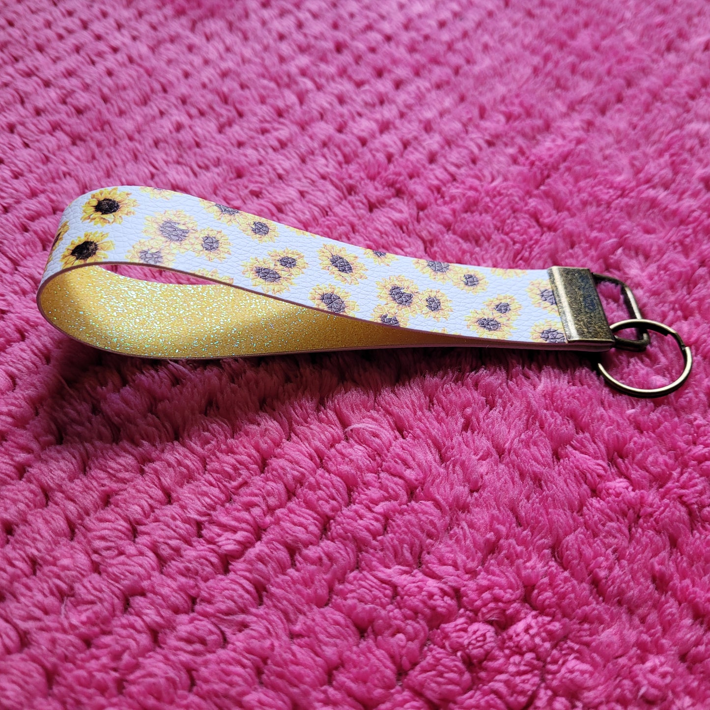 Sunflower Wristlet