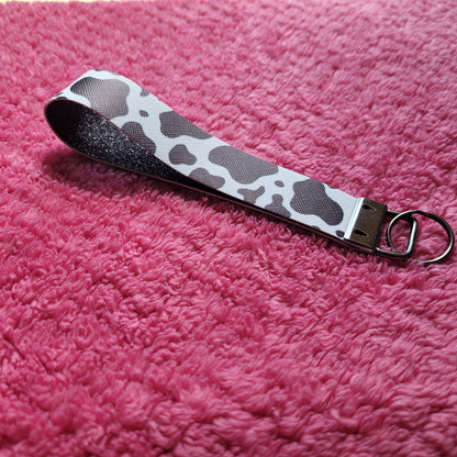 Cow print Wristlet
