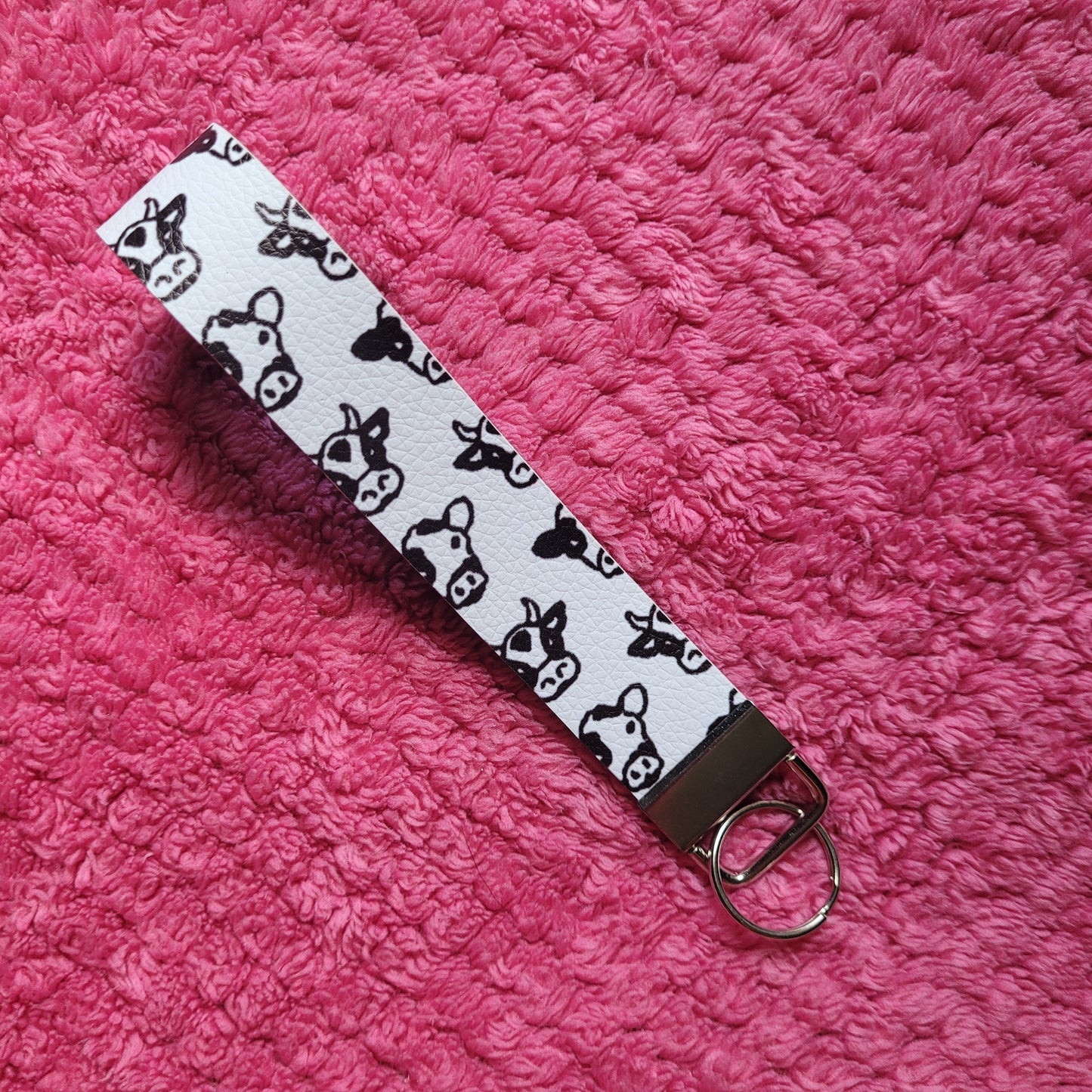 Holstein Cow Wristlet