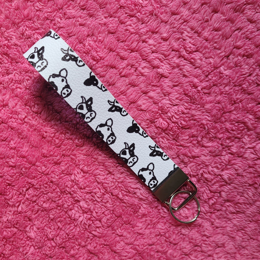 Holstein Cow Wristlet