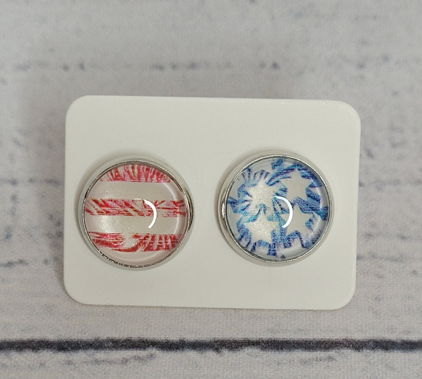 USA American Flag Jewelry Set