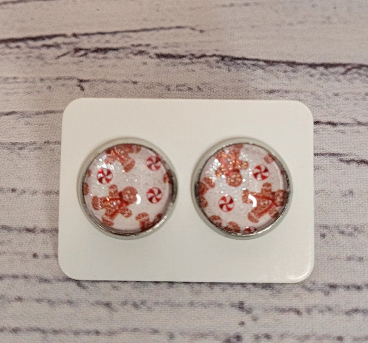 Ginger Bread Earring Studs