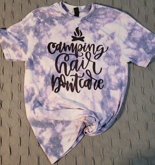 Camping Hair Don't Care Tee