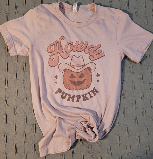 Howdy Pumpkin Tee