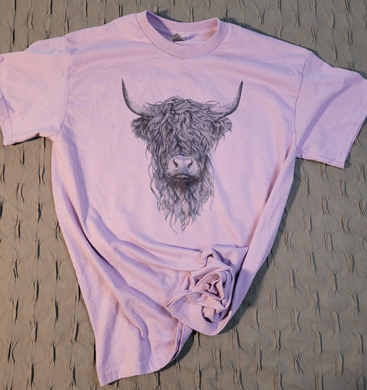 Highland Cow Tee