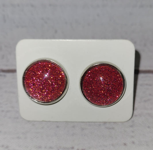 Solid Red Glitter