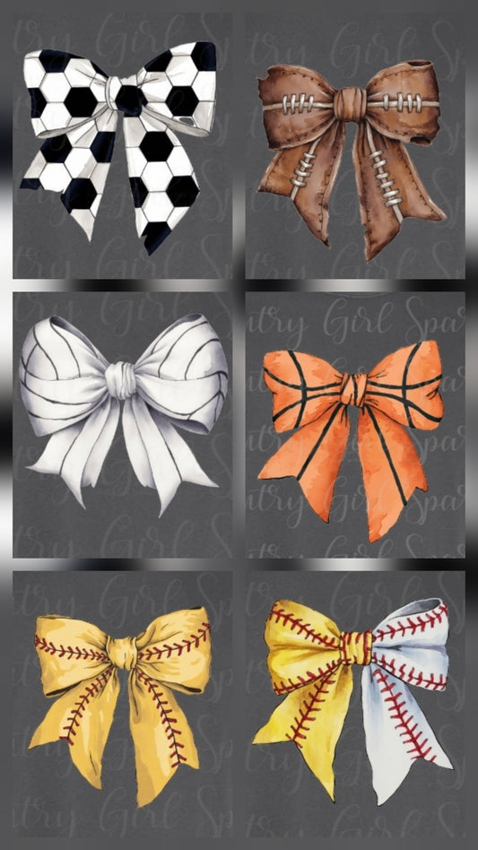 Croquette Basketball Bow