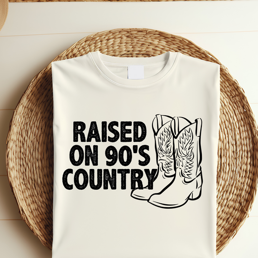 Raised on 90's Country Tee