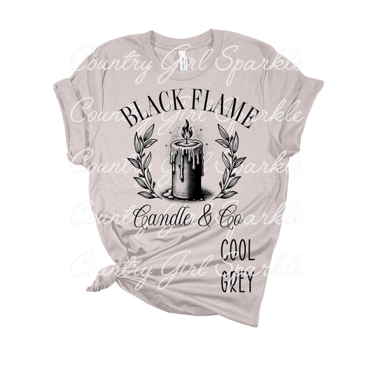 Black Flame Candle Company Tee