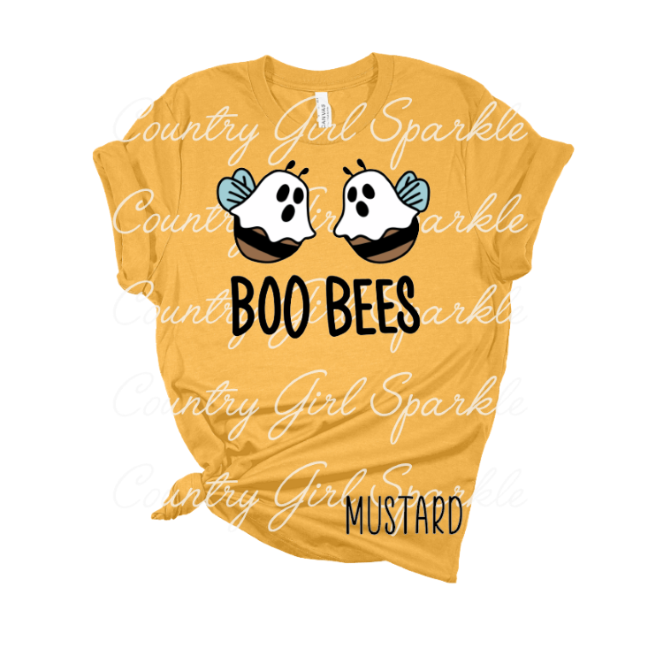 Boo Bees Halloween Funny Tee