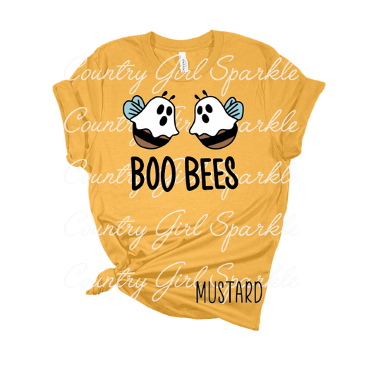 Boo Bees Halloween Funny Tee