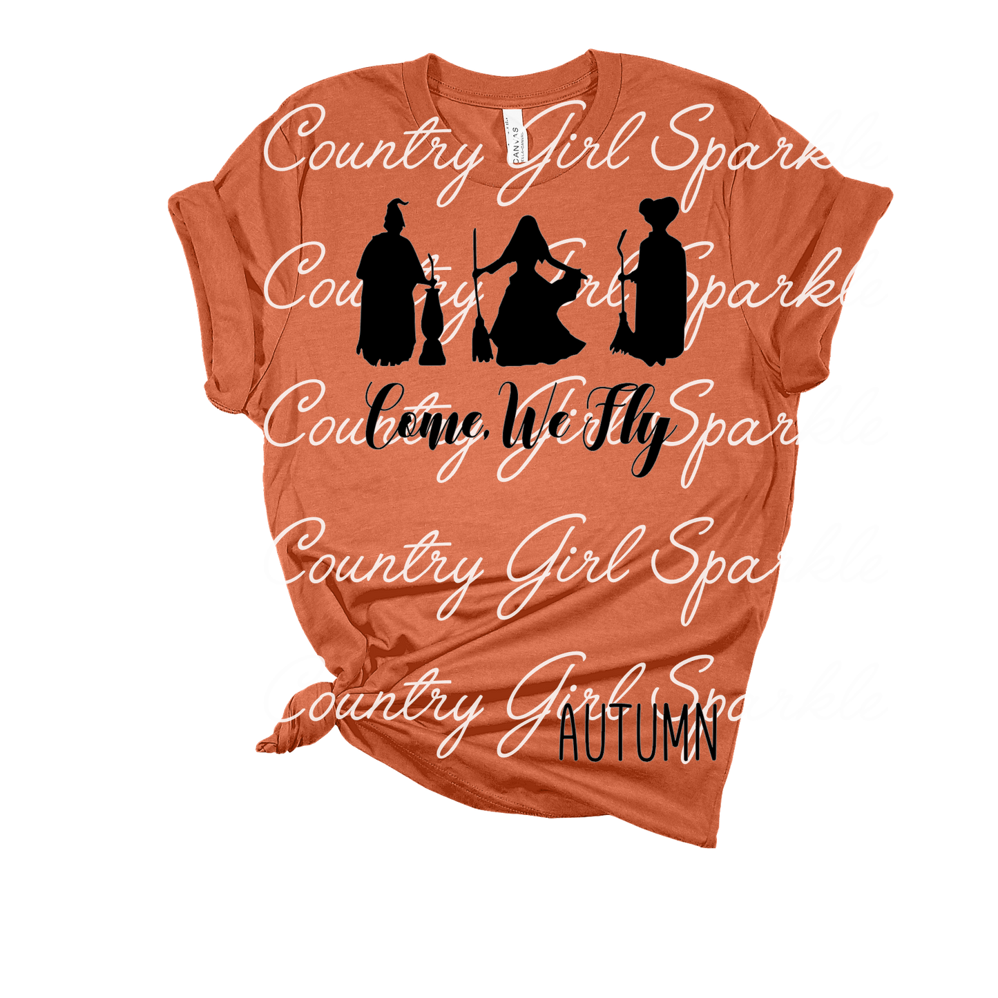 Come We Fly- Sisters Halloween Tee