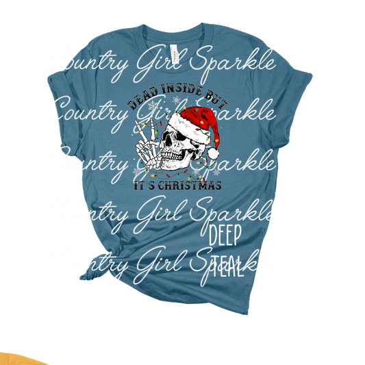 Dead Inside but it's Christmas Tee