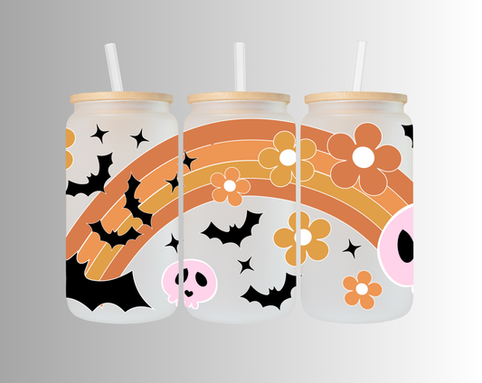 Rainbow Ghosts, Pumpkins, Witches & Bats