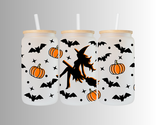 Witchy Pumpkins & Bats