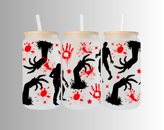 Zombie Hands Tumbler