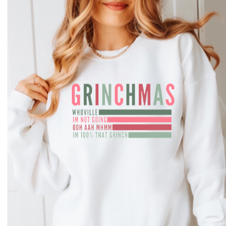 Grinchmas Crew or Hoodie