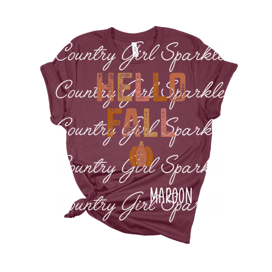 Hello Fall Tee