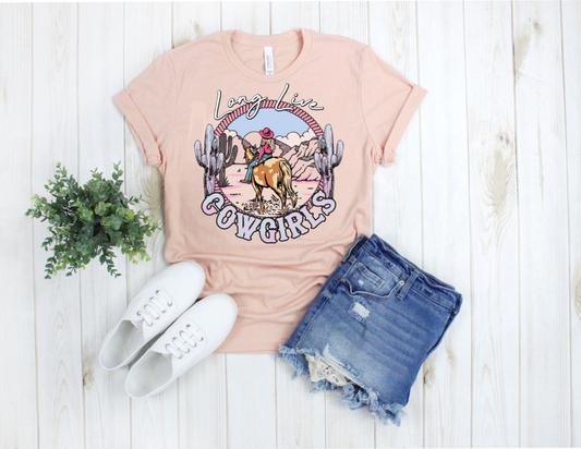 Long Live Cowgirls Tee