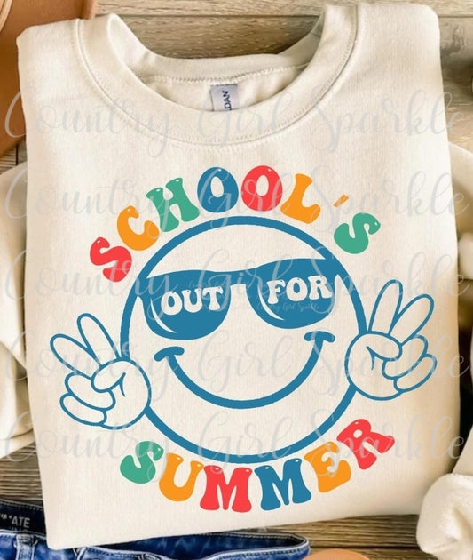 Schools out for Summer Smiley
