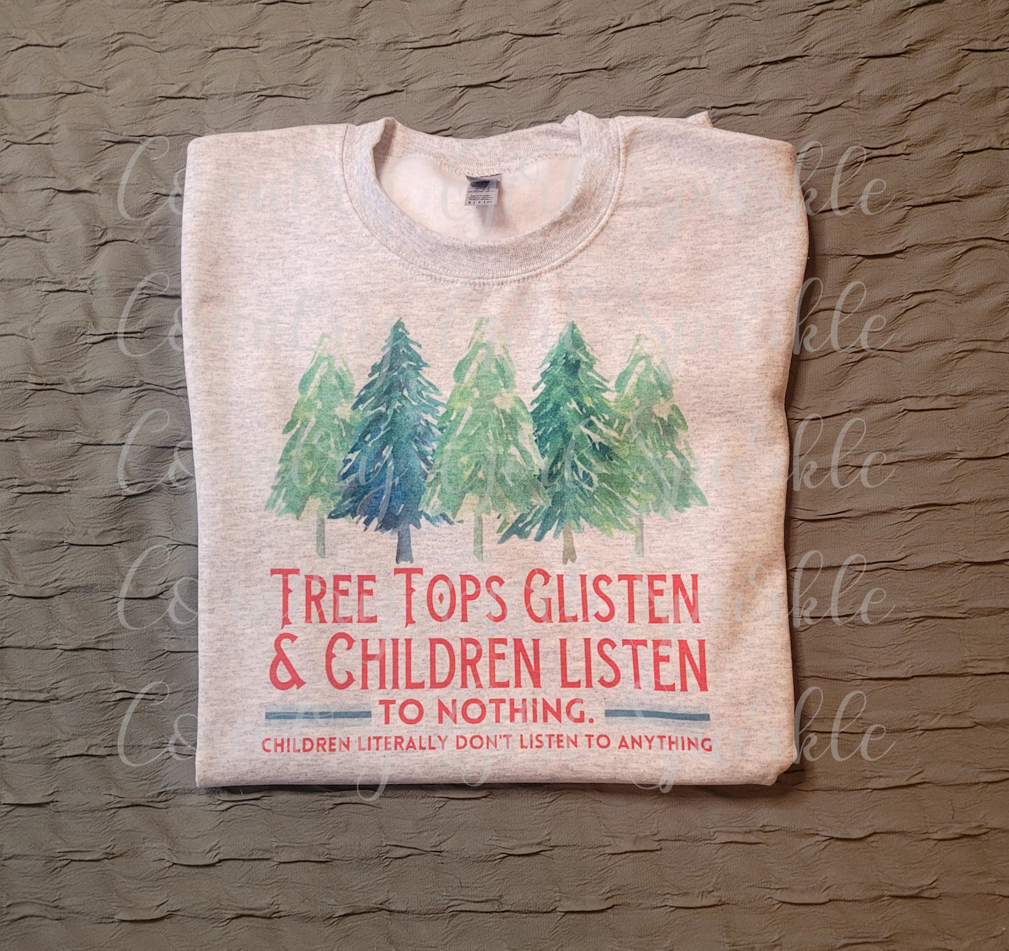 Tree Tops Glisten, Children listen to Nothing