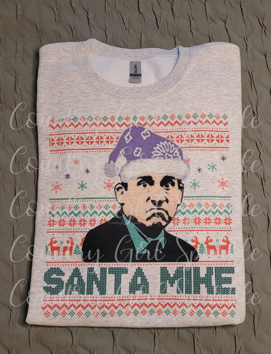 Santa Mike- Ugly Sweater