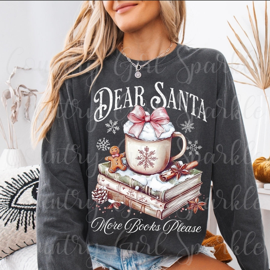 Dear Santa... More Books Please!