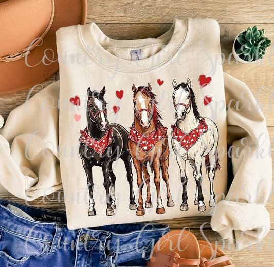 Valentine Horses