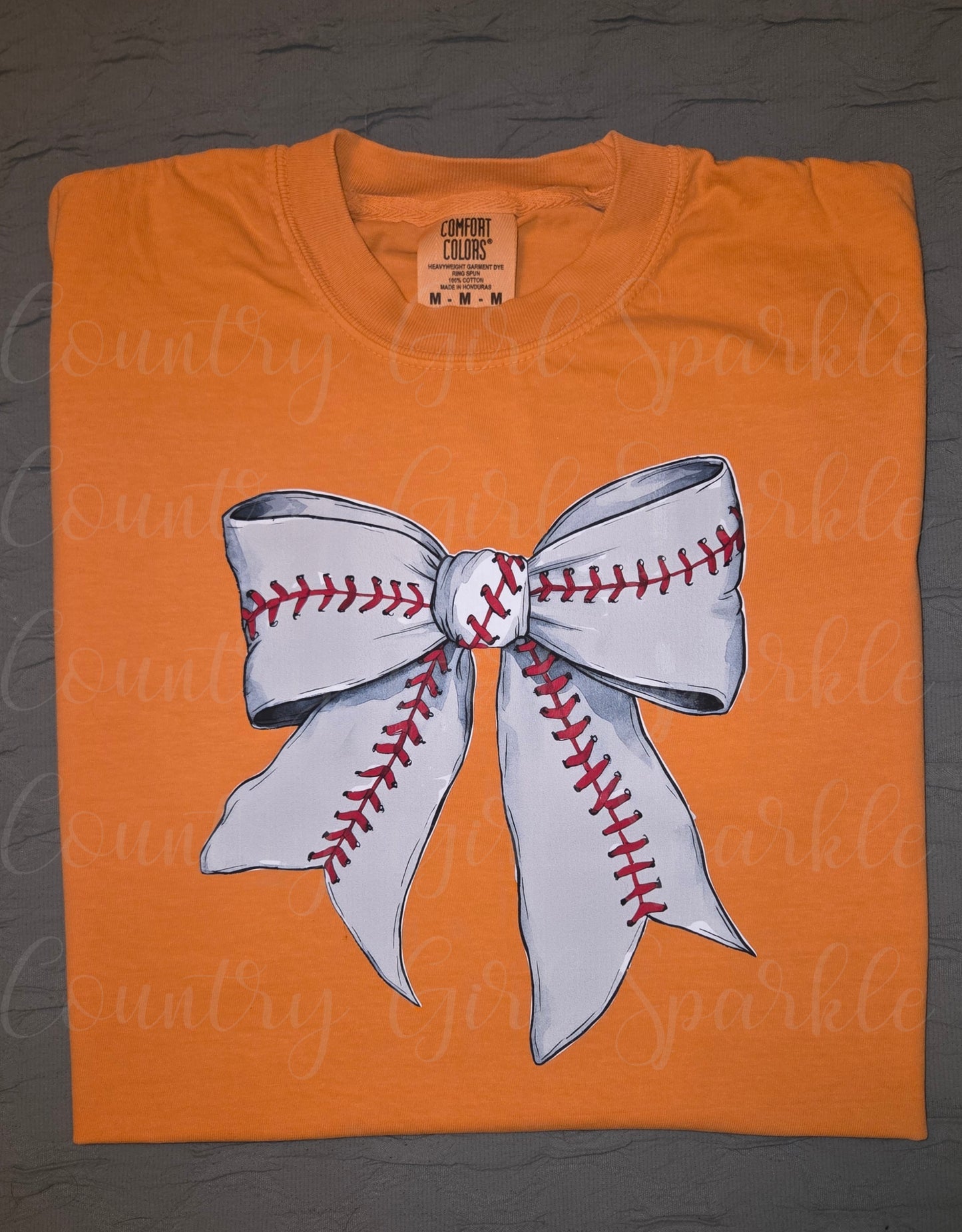 Croquette Baseball Bow