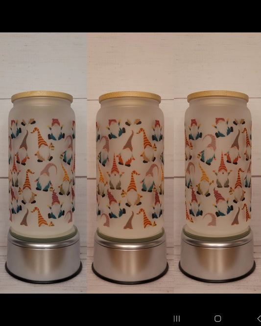 Christmas Gnomes Wrapped tumbler