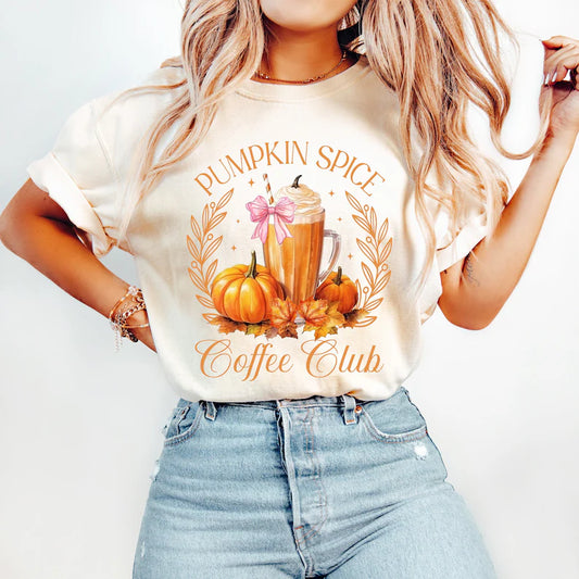 Pumpkin Spice Social Club Tee